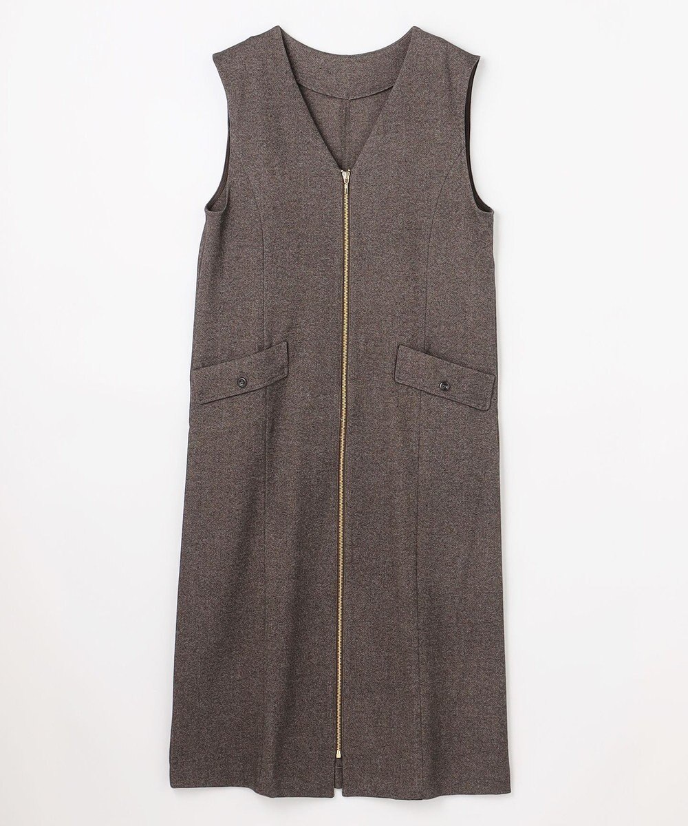 ANY 【2WAY/セットアップ可】ライトツイードジャンパースカート 