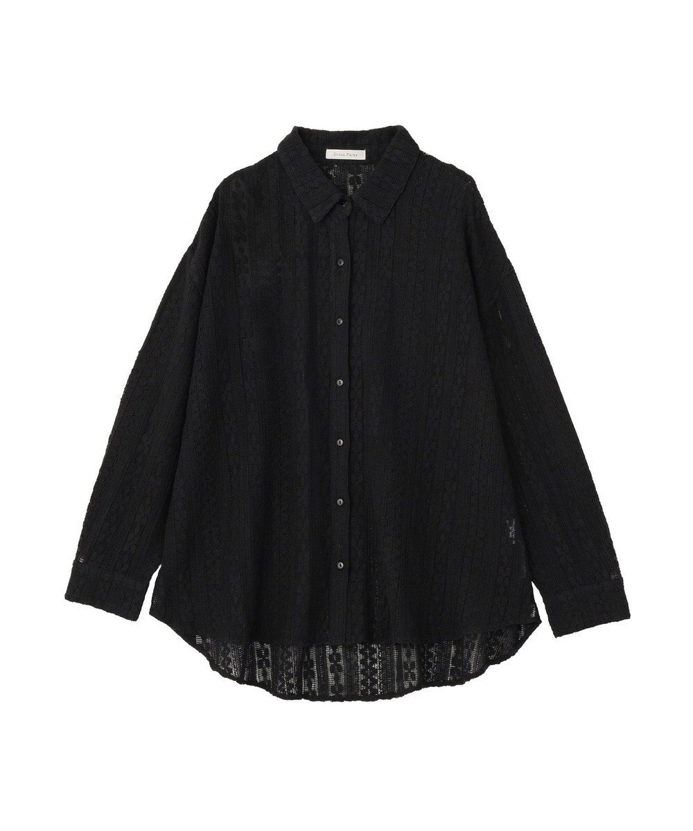 Green Parks 長袖レースシャツ 