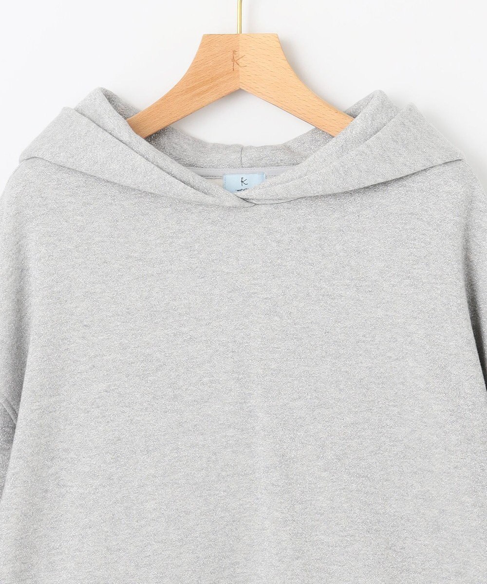 組曲 【WEB限定】シャイニーラメ パーカー 