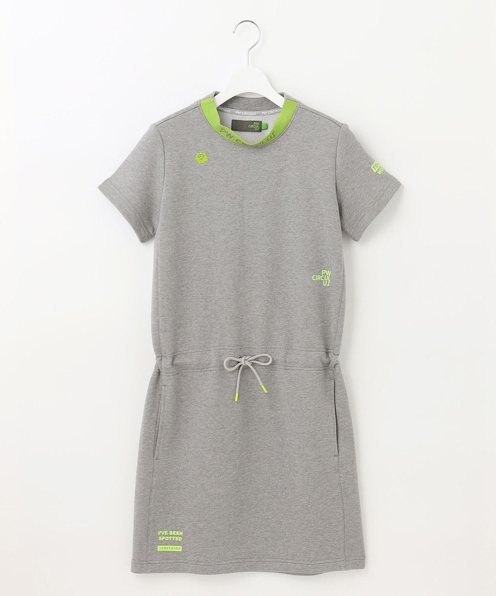 PW CIRCULUS 【WOMEN】アスレジャー 裏毛 モックネック ワンピース 
