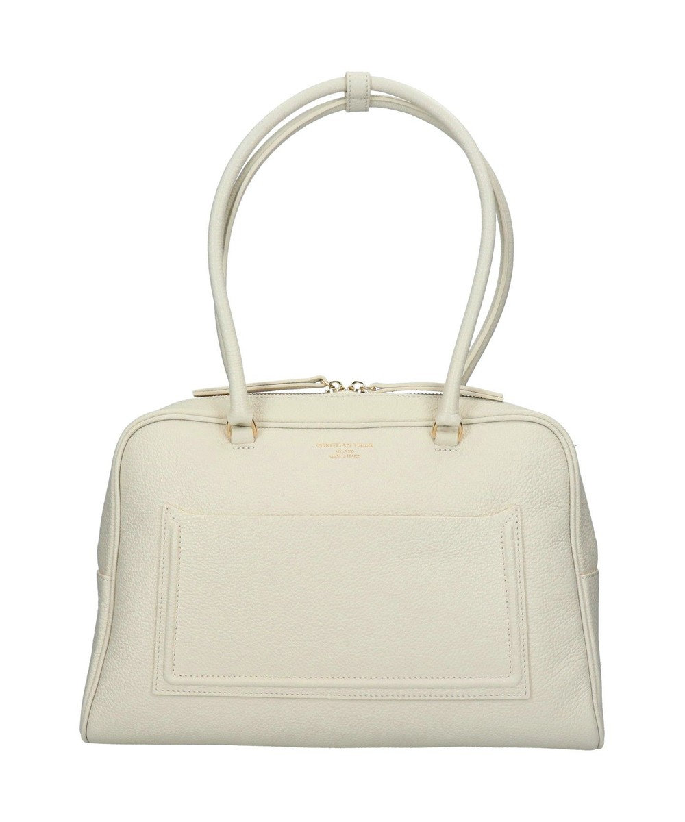 INTER-CHAUSSURES 【CHRISTIAN VILLA】イタリアンレザーデイリーボストンバッグ 