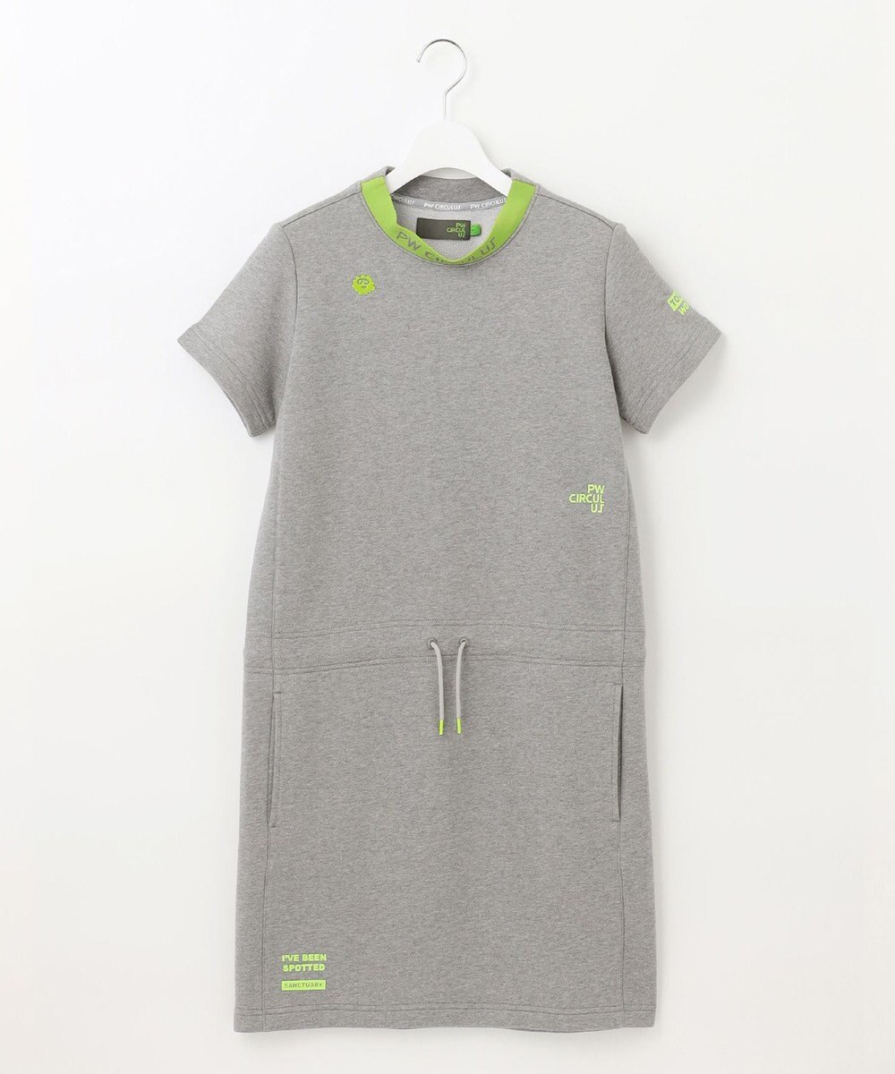 PW CIRCULUS 【WOMEN】アスレジャー 裏毛 モックネック ワンピース 
