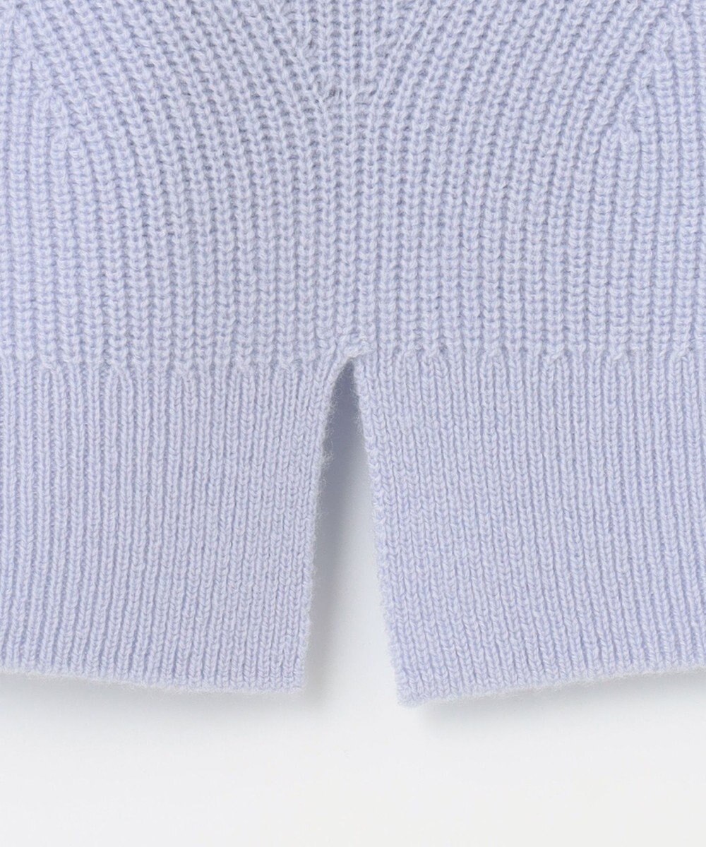 自由区 【洗える】ウールカシミヤブレンドプルオーバー ニット 