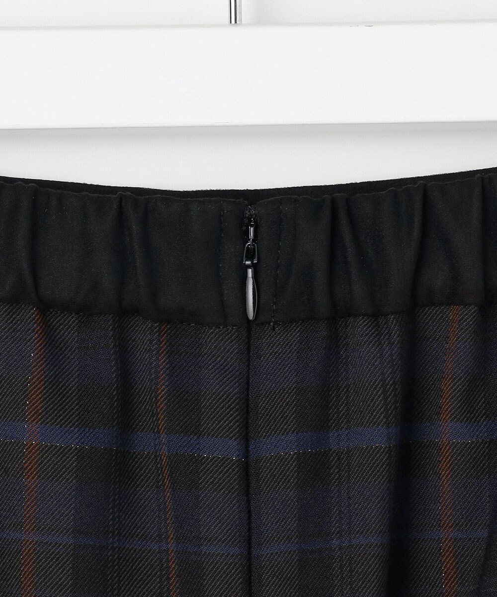 J.PRESS LADIES S milledタータンラメチェック ナロー スカート 