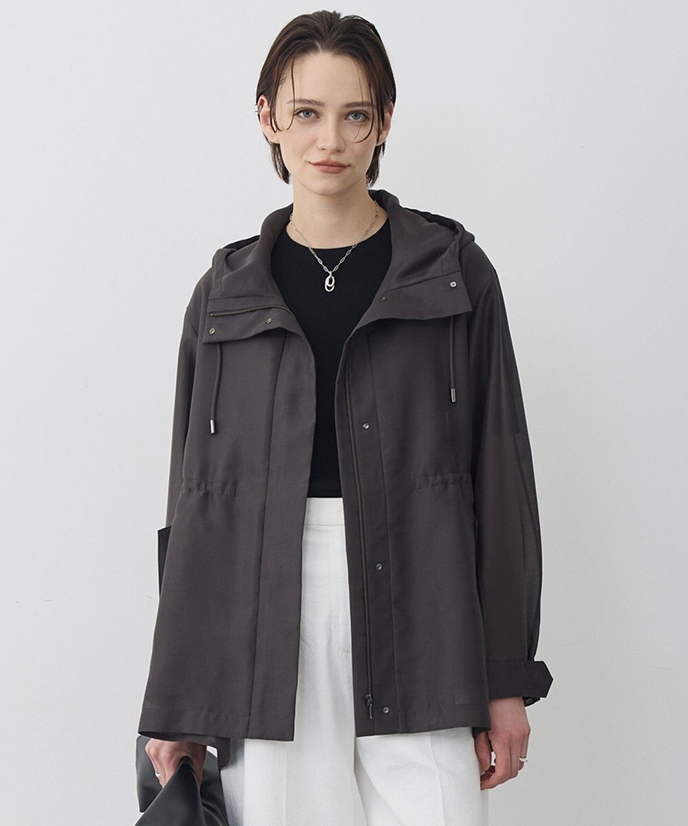 ICB L テントライン フーデットコート 