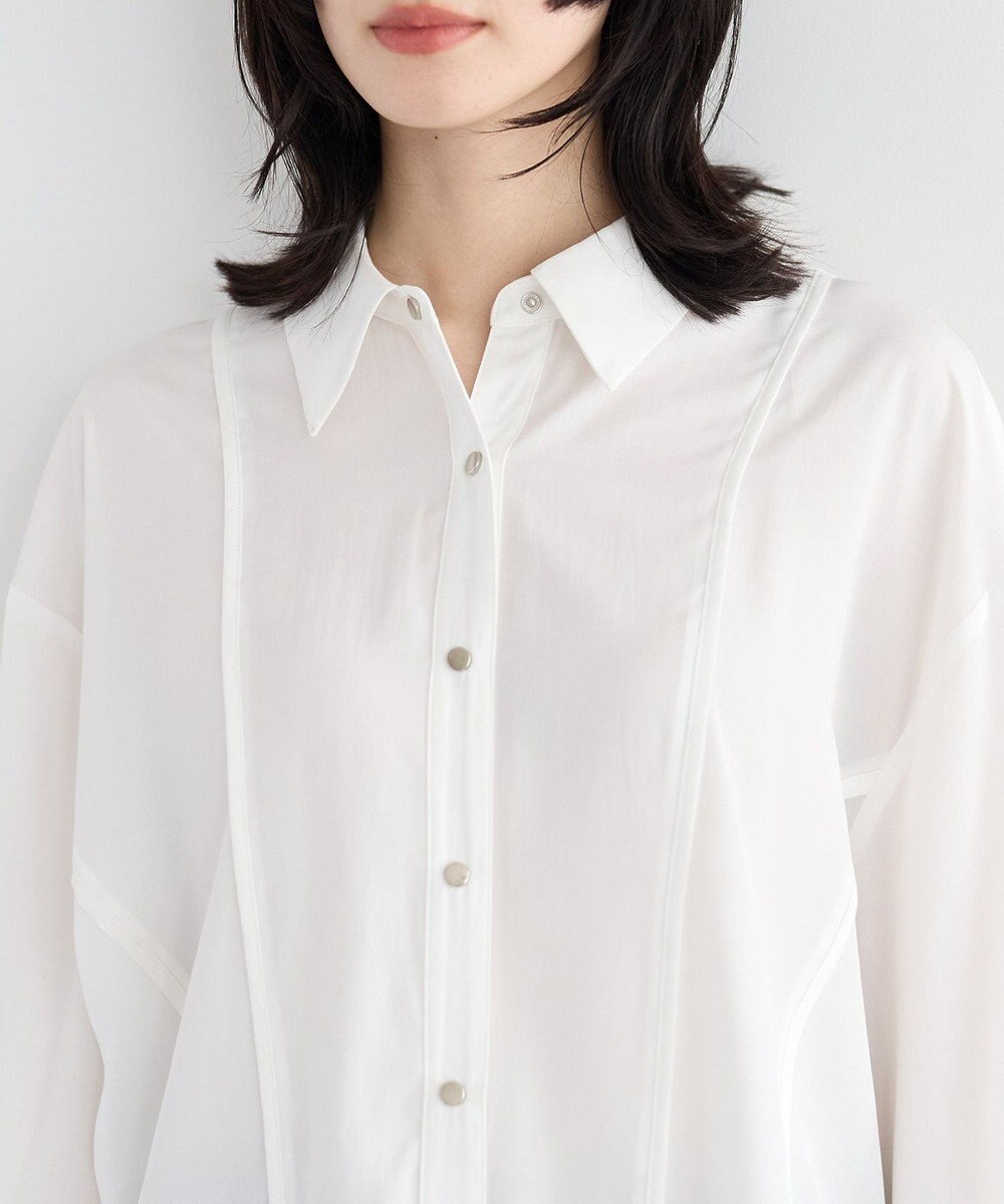 YECCA VECCA ストリングデザインシャツ 