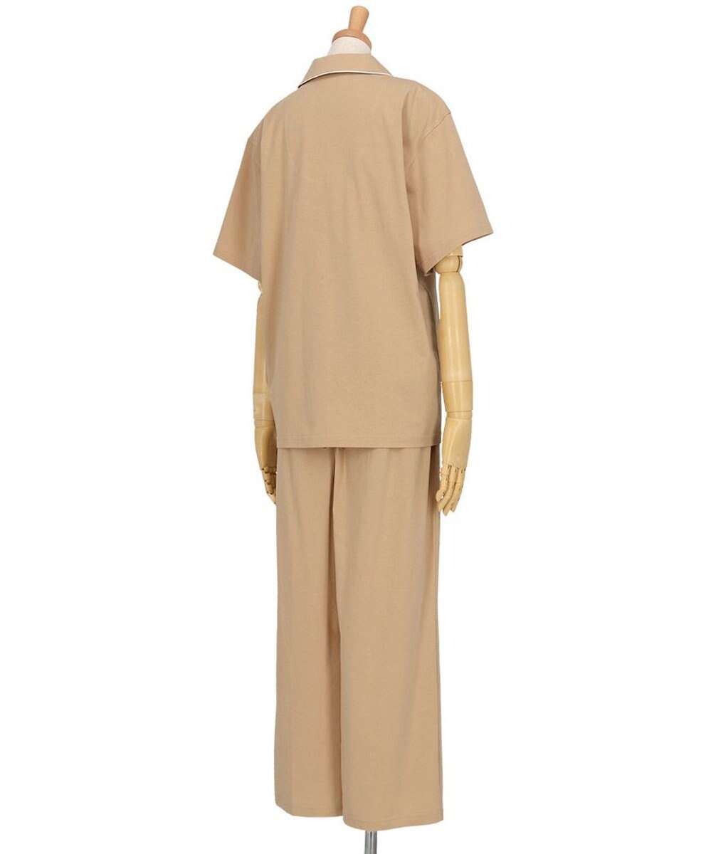 une nana cool 【綿100%】70/2 天竺 半袖開襟パジャマ MADE WITH LIBERTY FABRIC 