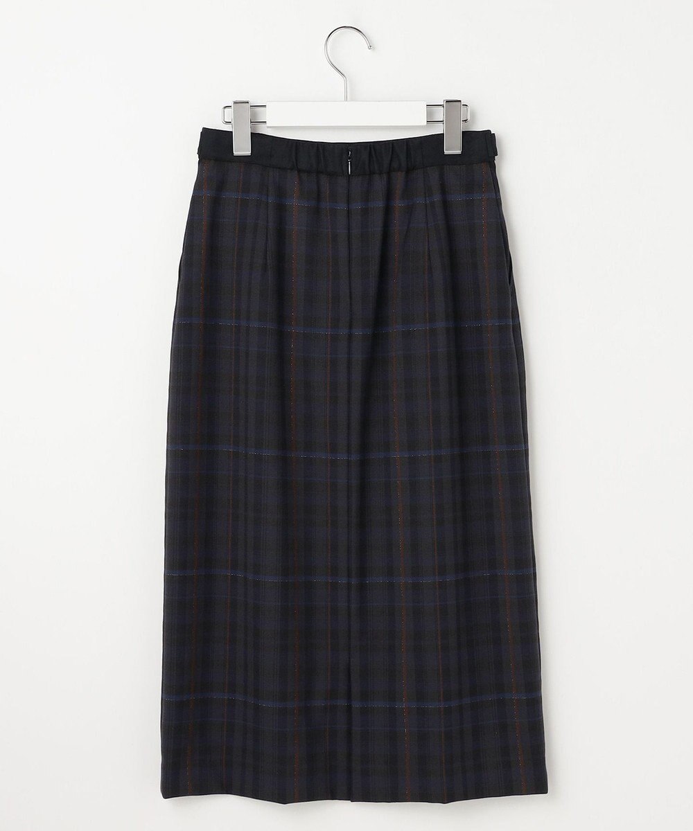J.PRESS LADIES S milledタータンラメチェック ナロー スカート 
