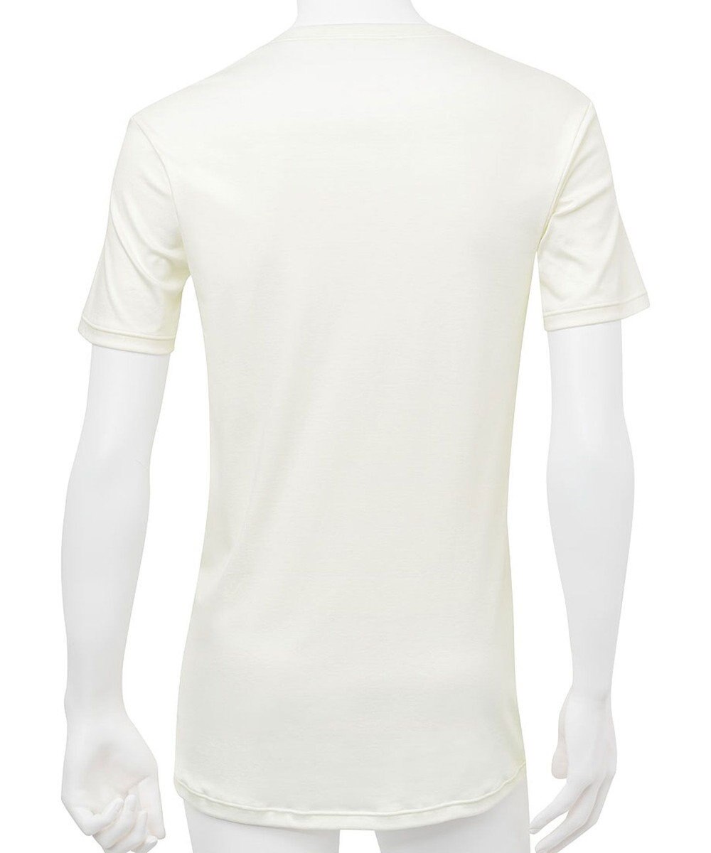 WACOAL MEN WACOAL MEN あったかインナー Vネック 3分袖 綿100％ 保温性 やわらかさが続く 静電気が起こりにくい 毛玉になりにくい 後裾長め設計 インナー メンズ WL5102 /ワコールメン 