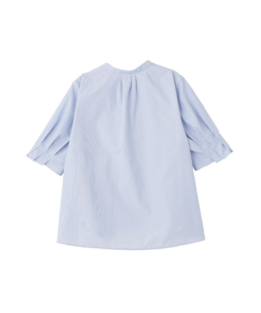Green Parks タックショートスリーブブラウス 