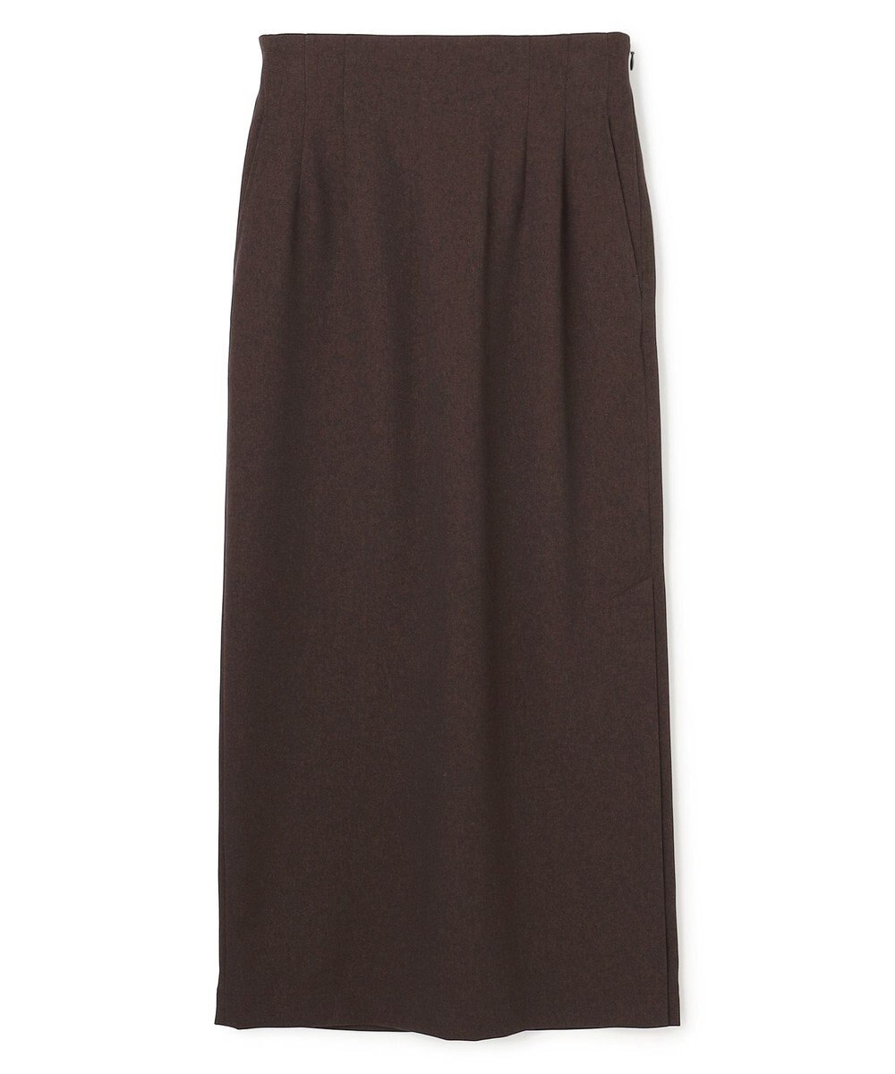 uncrave ウォッシャブルウールライクツイル Iラインスカート 