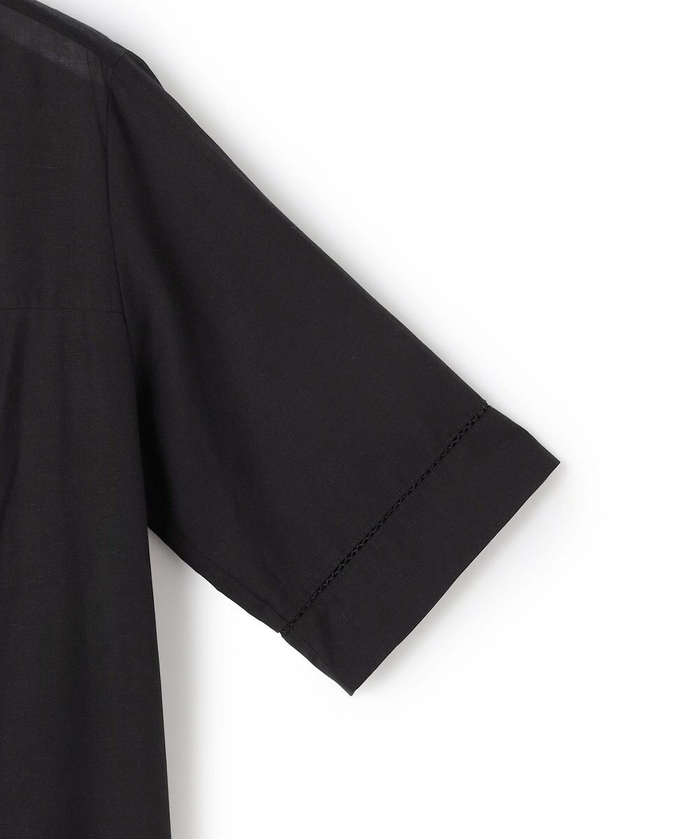 ICB 【先行予約】リネンスラブローン シャツワンピース 