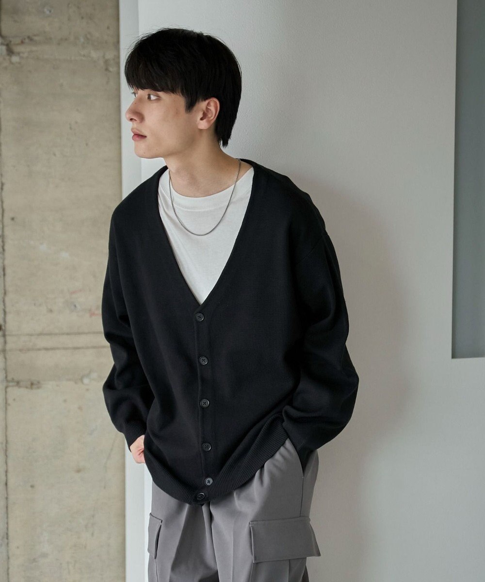 WEGO 【ユニセックス着用ITEM】ミラノリブカーディガン 