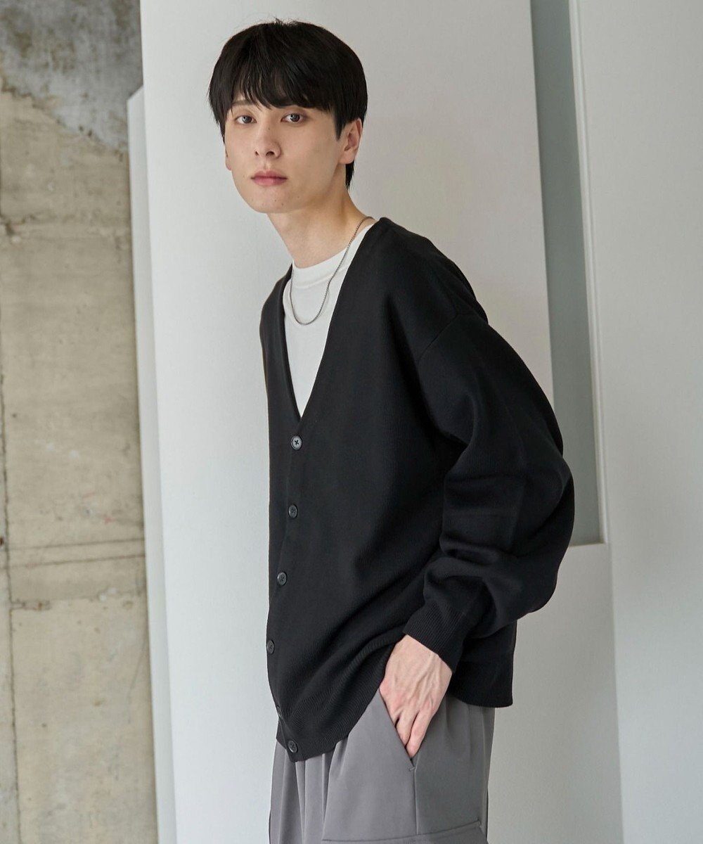 WEGO 【ユニセックス着用ITEM】ミラノリブカーディガン 