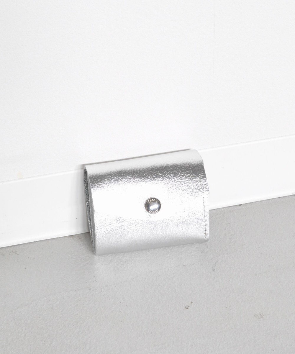 blancle メタリックレザー 三つ折りウォレット 