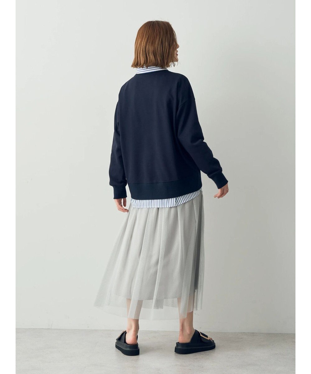 YECCA VECCA ラメチュールギャザースカート 