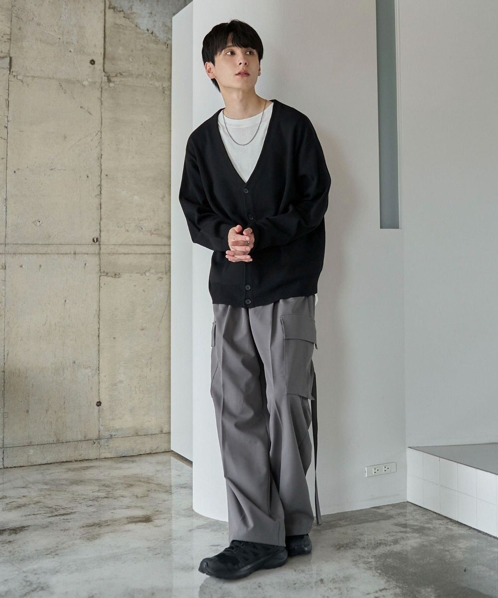 WEGO 【ユニセックス着用ITEM】ミラノリブカーディガン 