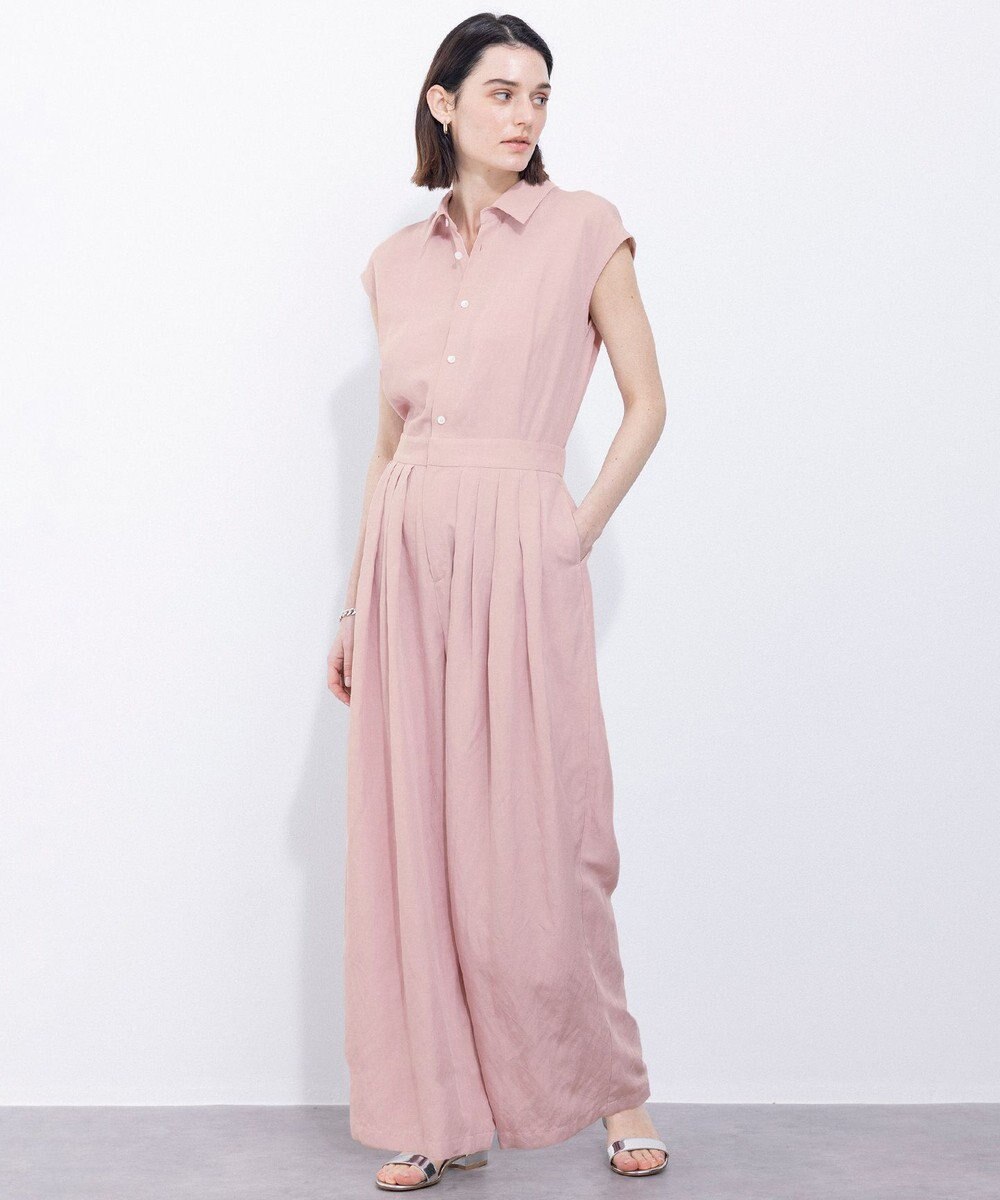 NAVE 【Nave】ヴィスコースリネン ジャンプスーツ 