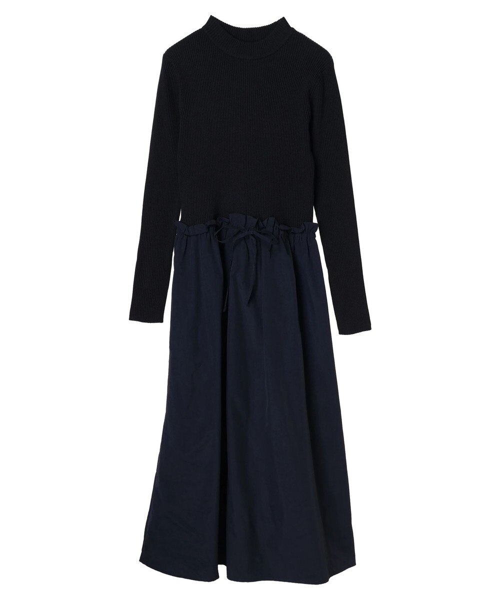 Green Parks ドッキングニットワンピース 