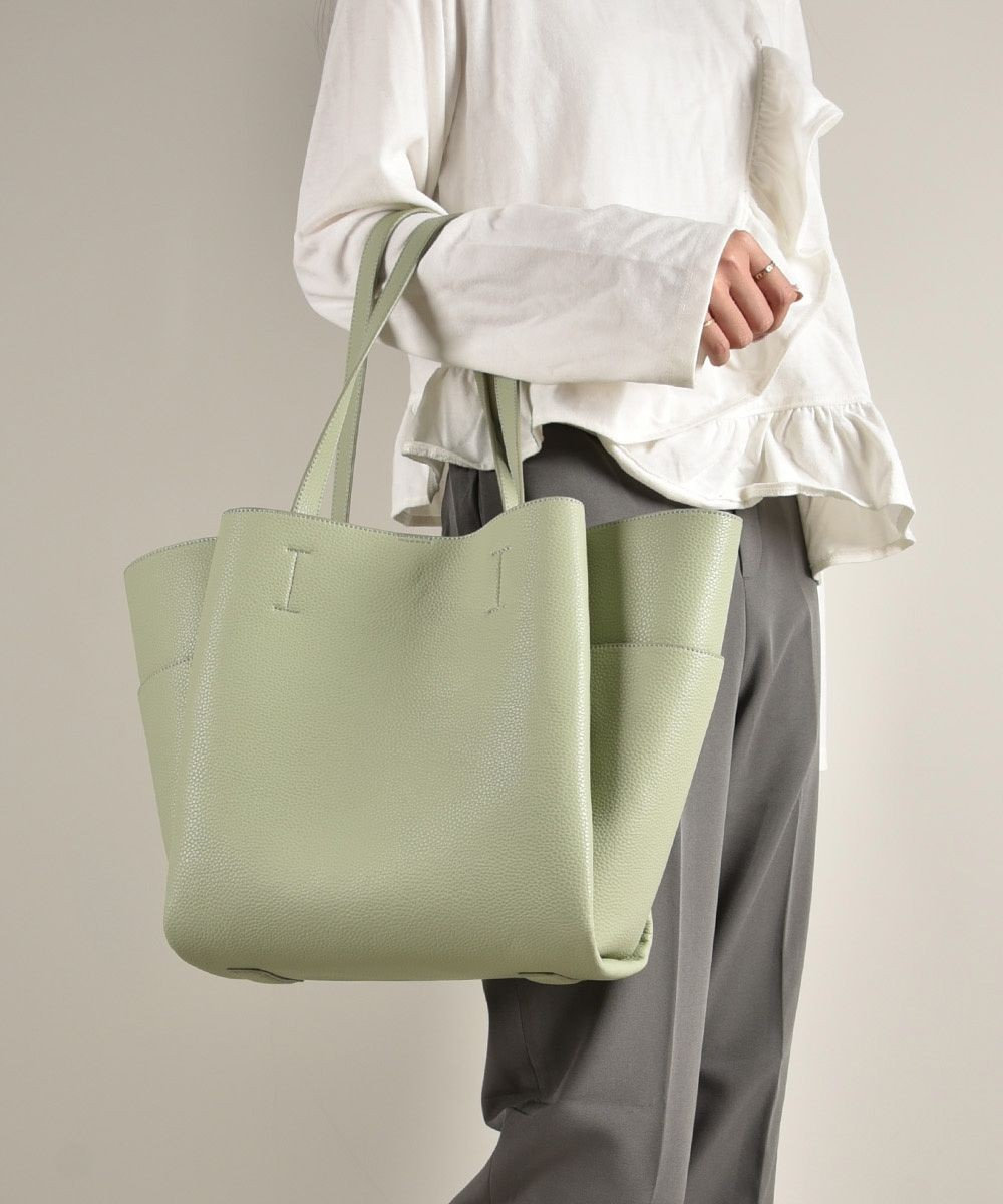 LA BAGAGERIE 【MONICA】収納いっぱいA4トート 