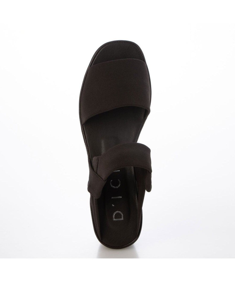 MODE ET JACOMO <D'ICI>ストレッチクロスウェッジサンダル 