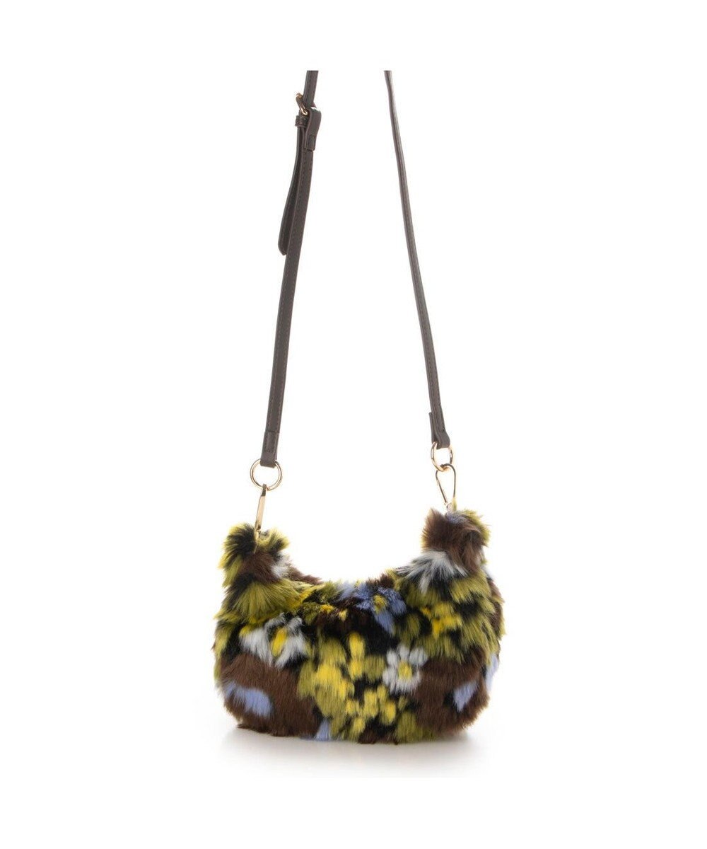 UNBILLION カシュカシュ cachecache / 花柄エコファーチェーンショルダー 