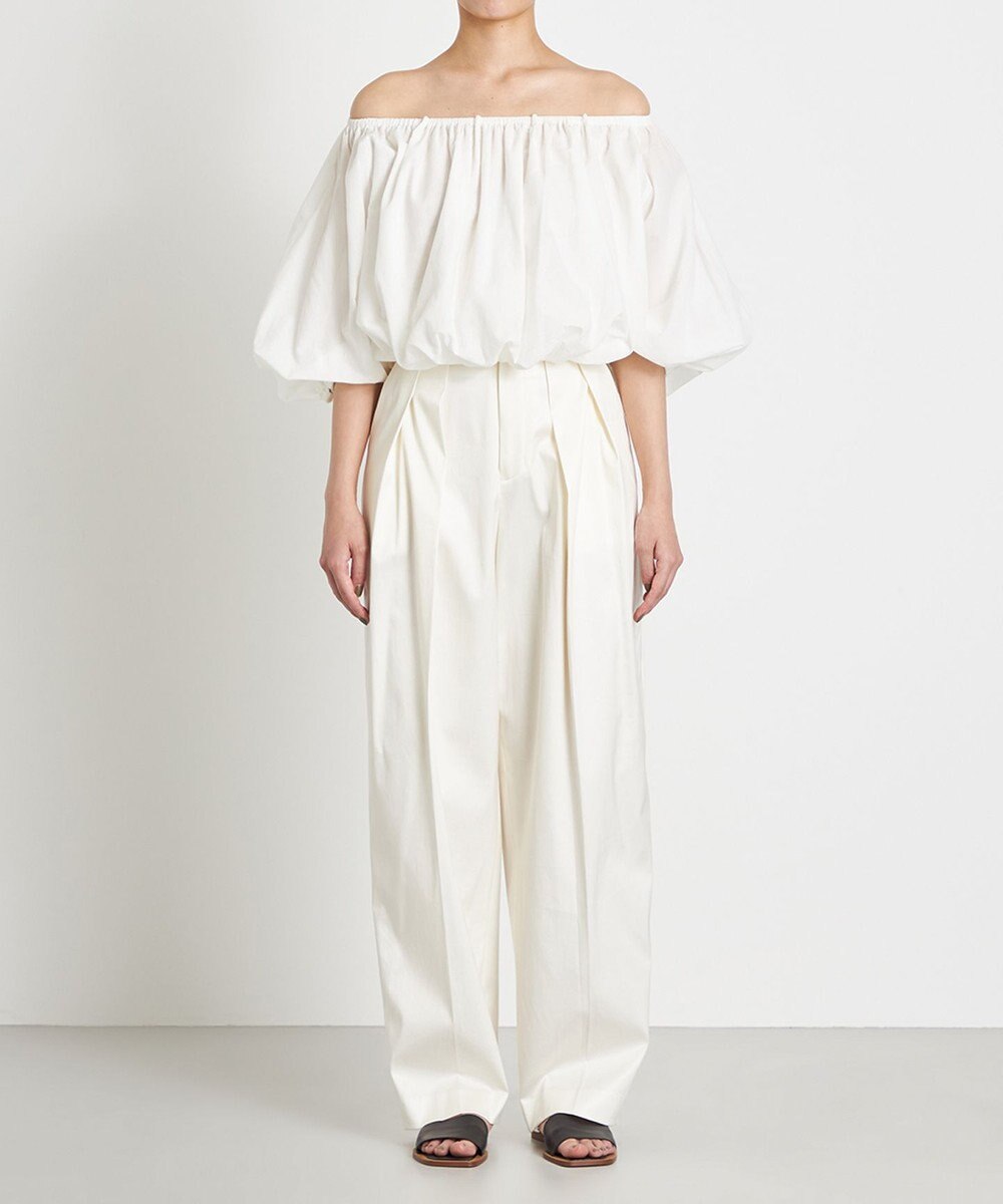 NAVE 【Nave　洗える】シアーリリーブラウス 