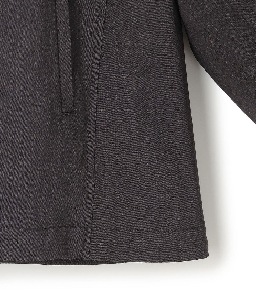 23区 L 【洗える】リネンレーヨンストレッチ ブルゾン 