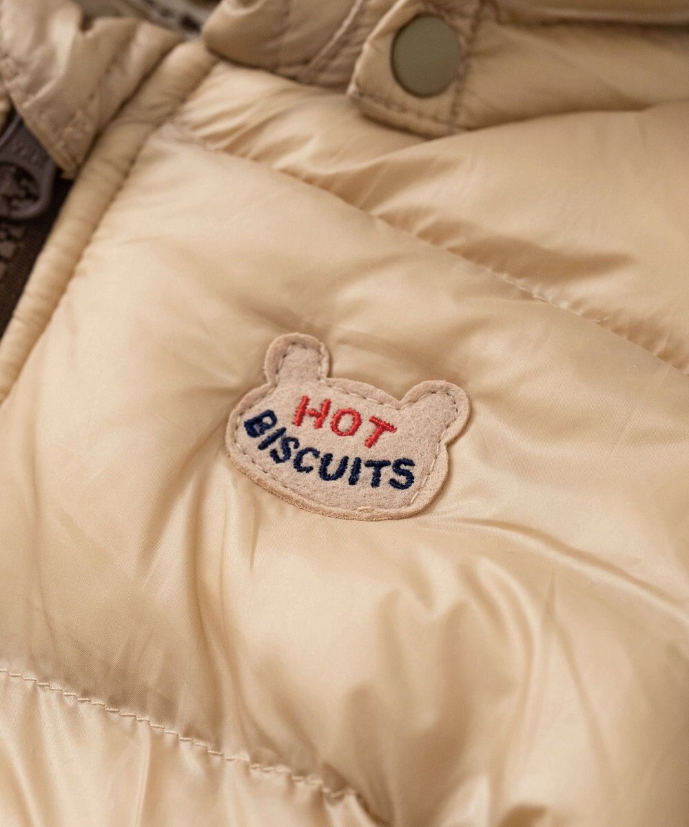 MIKI HOUSE HOT BISCUITS 【80-120cm】 高機能 グースリー素材 中綿ジャンパー 