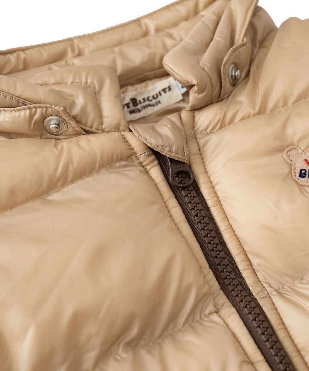 MIKI HOUSE HOT BISCUITS 【80-120cm】 高機能 グースリー素材 中綿ジャンパー 