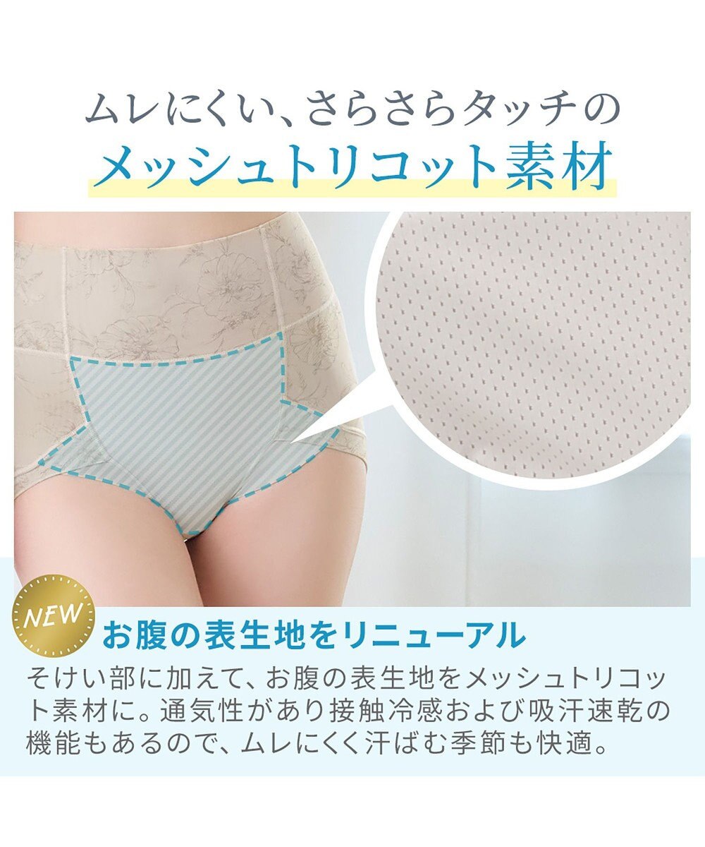 BRADELIS New York 【Yukine inc. 】ゆきねえモアソフト快適ホールドショーツ24  接触冷感で汗をかいても快適補正 