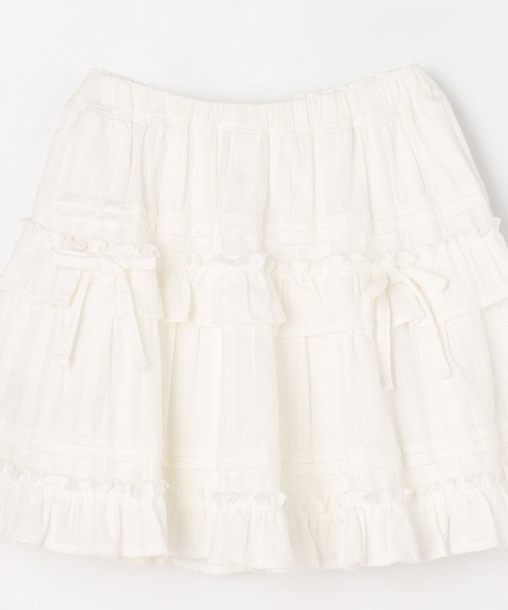 ANY KIDS 【洗濯機可能】カラミドビー ティアードスカパン 