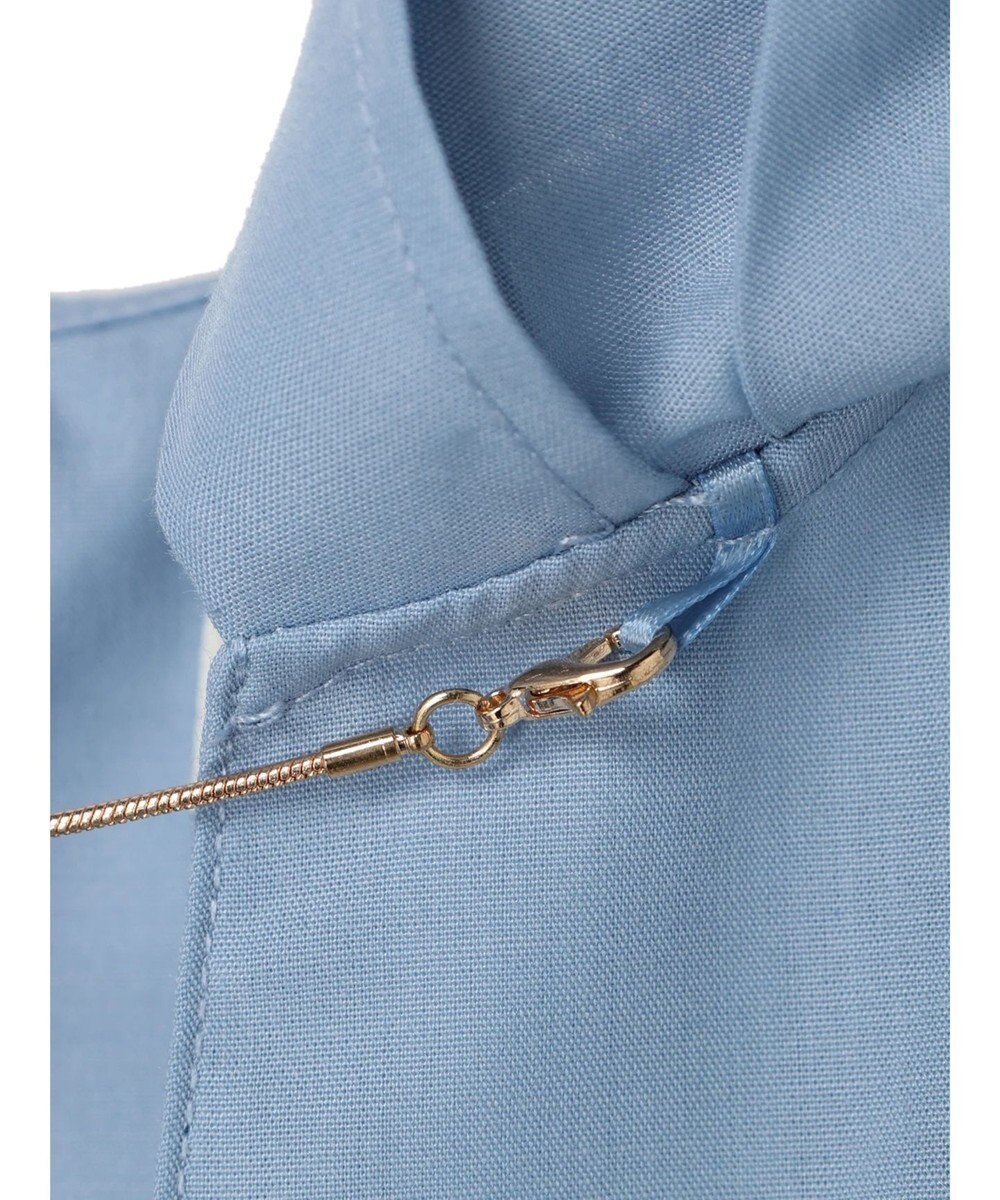 earth music&ecology ビッグカラーチェーンブラウス 