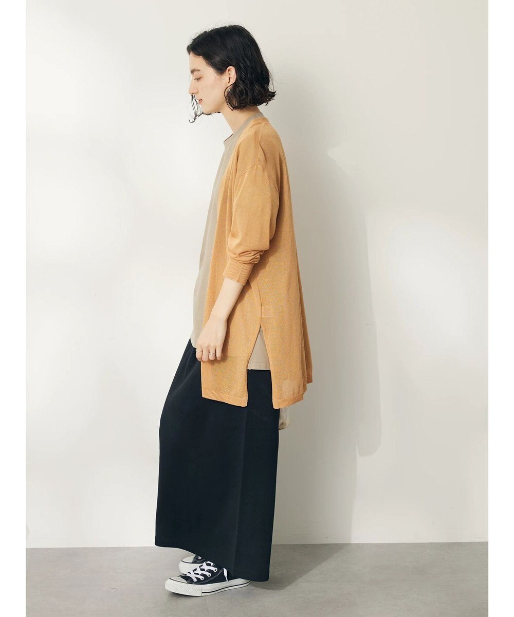 CRAFT STANDARD BOUTIQUE シアーニットトッパーカーディガン 