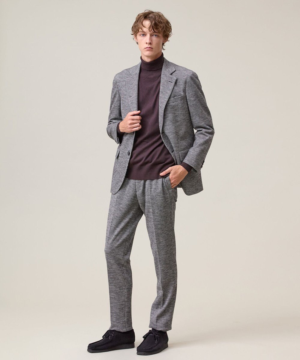 J.PRESS MEN 【セットアップ対応 / ストレッチ】SOFAニット ハイグレードジャージー スラックス 