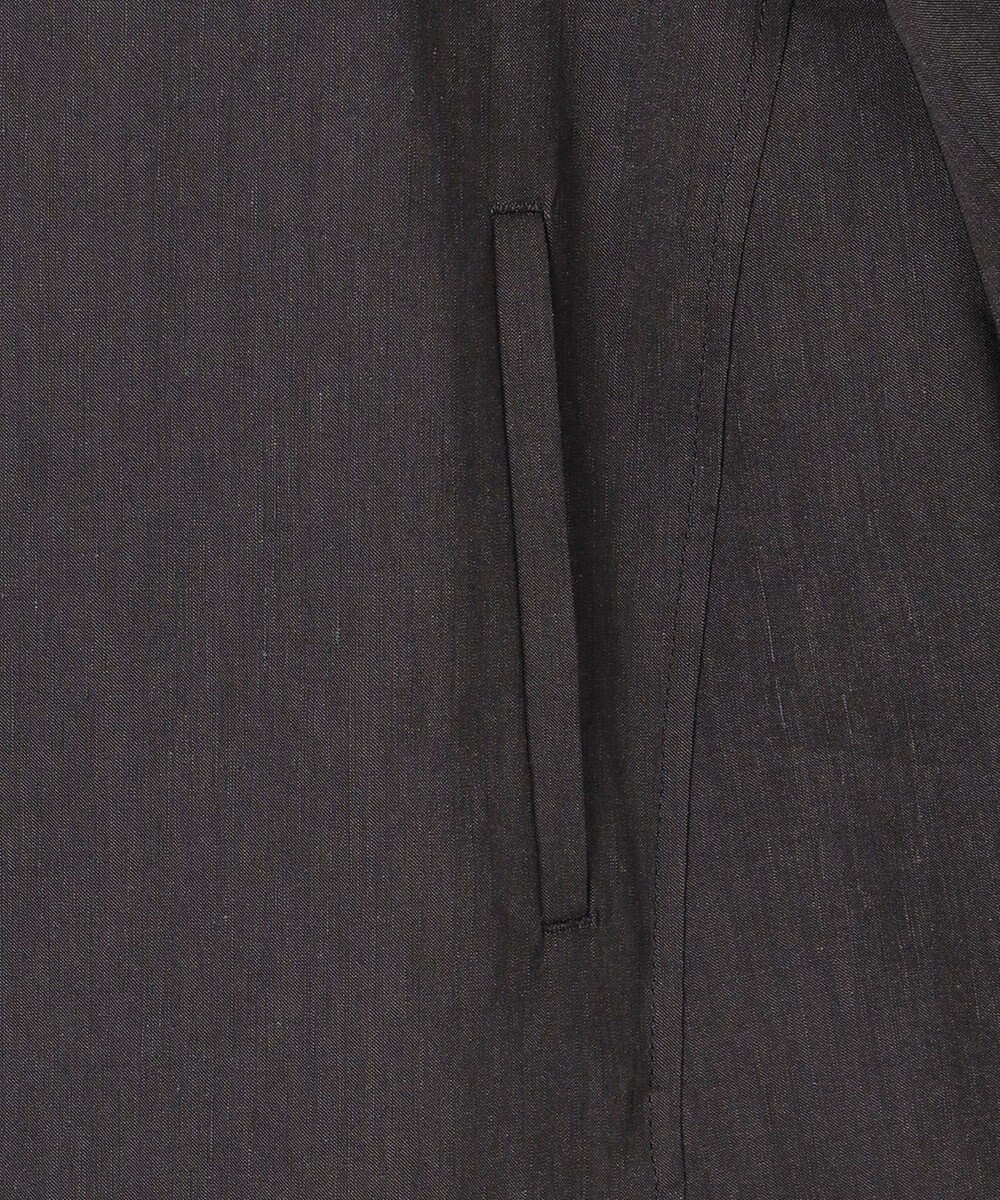 23区 【洗える】リネンレーヨンストレッチ ブルゾン 