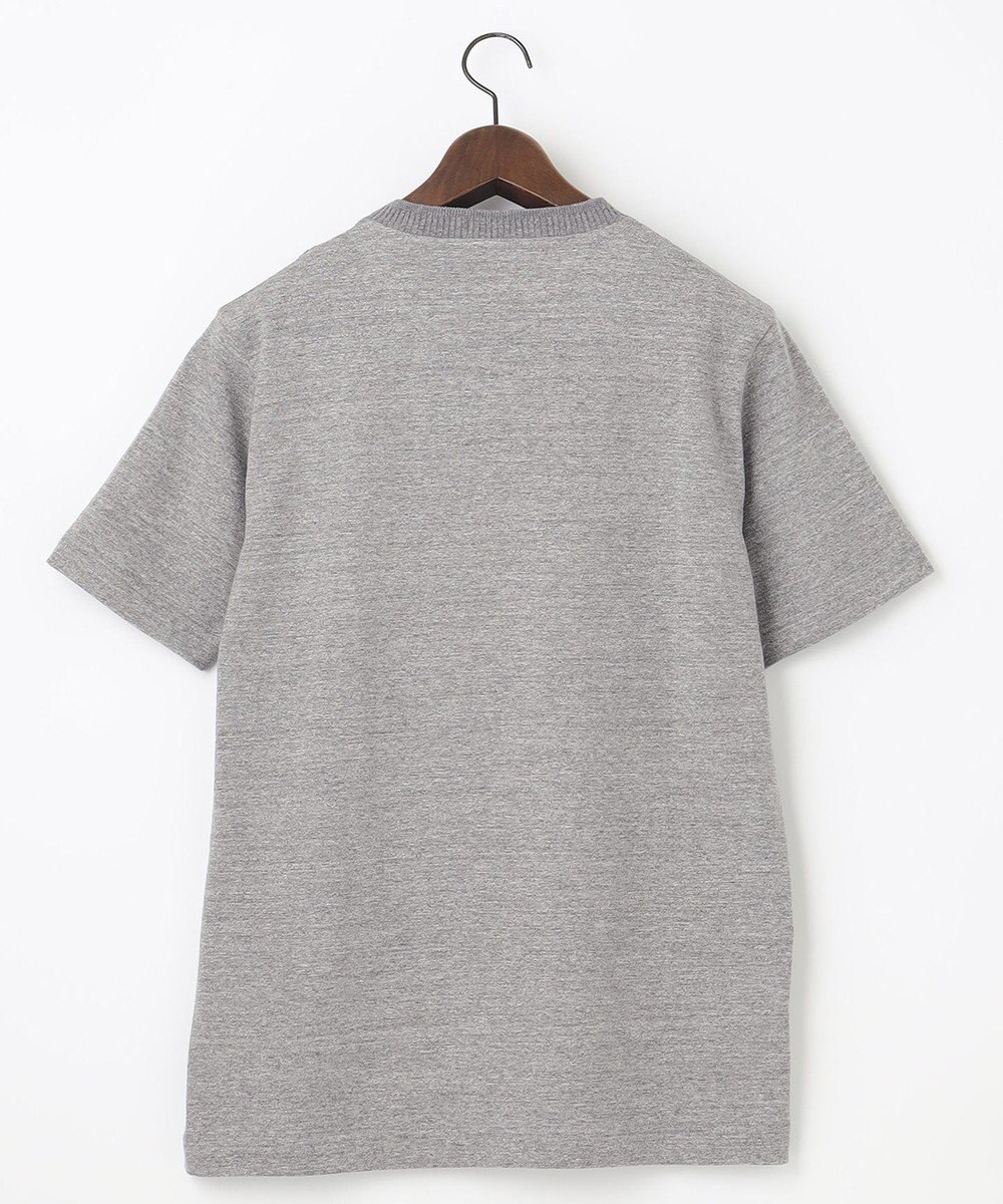 JOSEPH ABBOUD 【オーガニックコットン使用】JOE COTTONサッカーVネック Tシャツ 