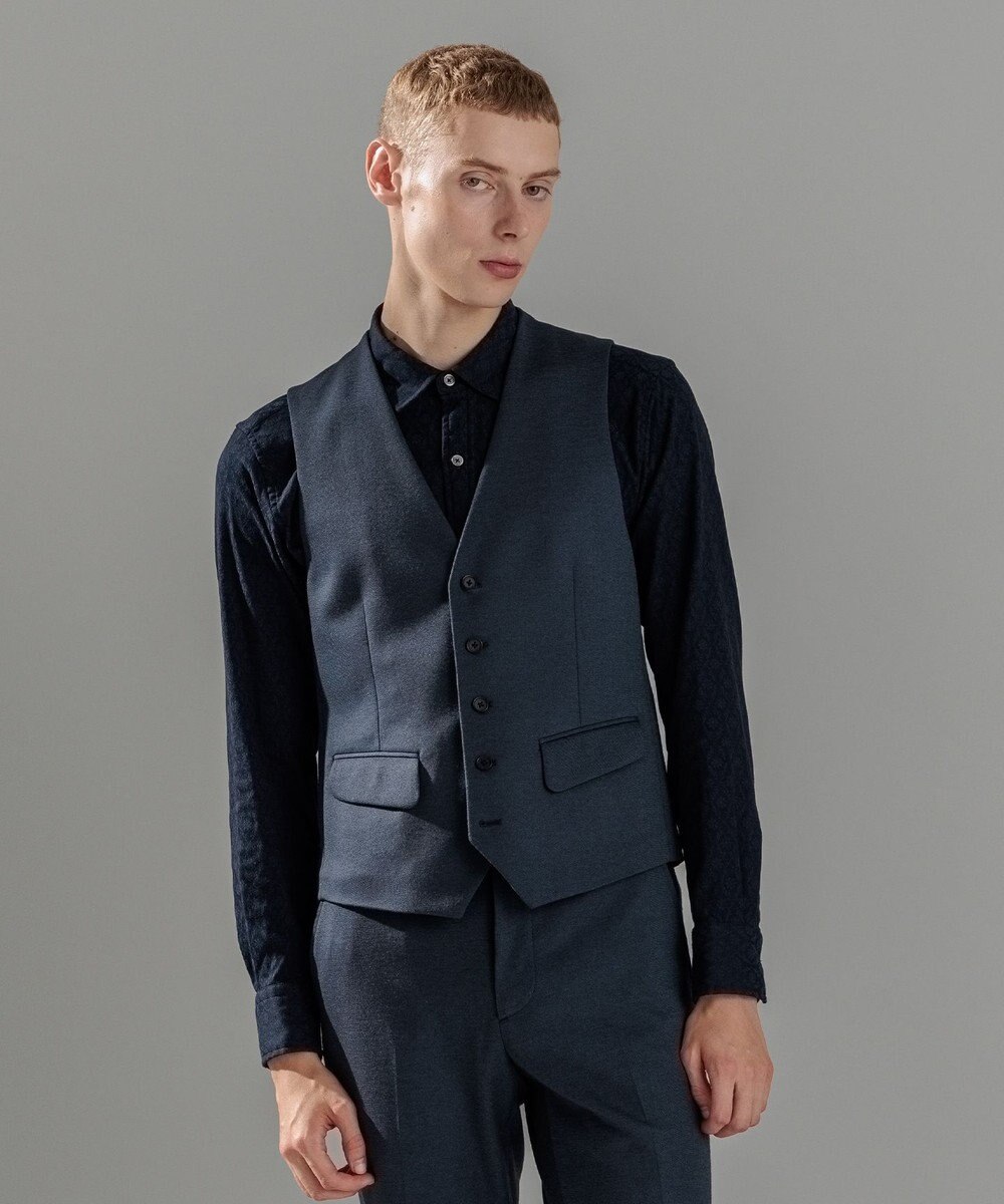 JOSEPH HOMME 【LEON 掲載】ウーステッドモックロディ ジレ 