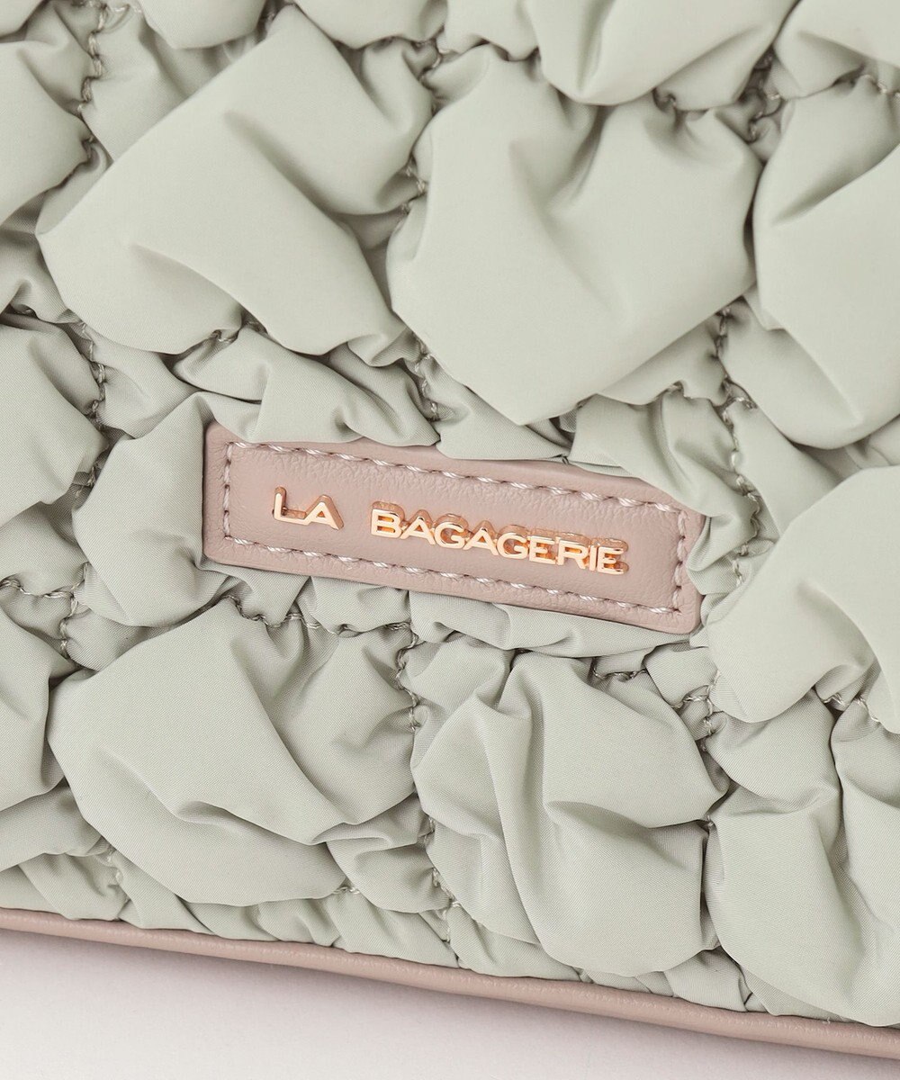 LA BAGAGERIE ポップコーンキルト2WAYトート Sサイズ 