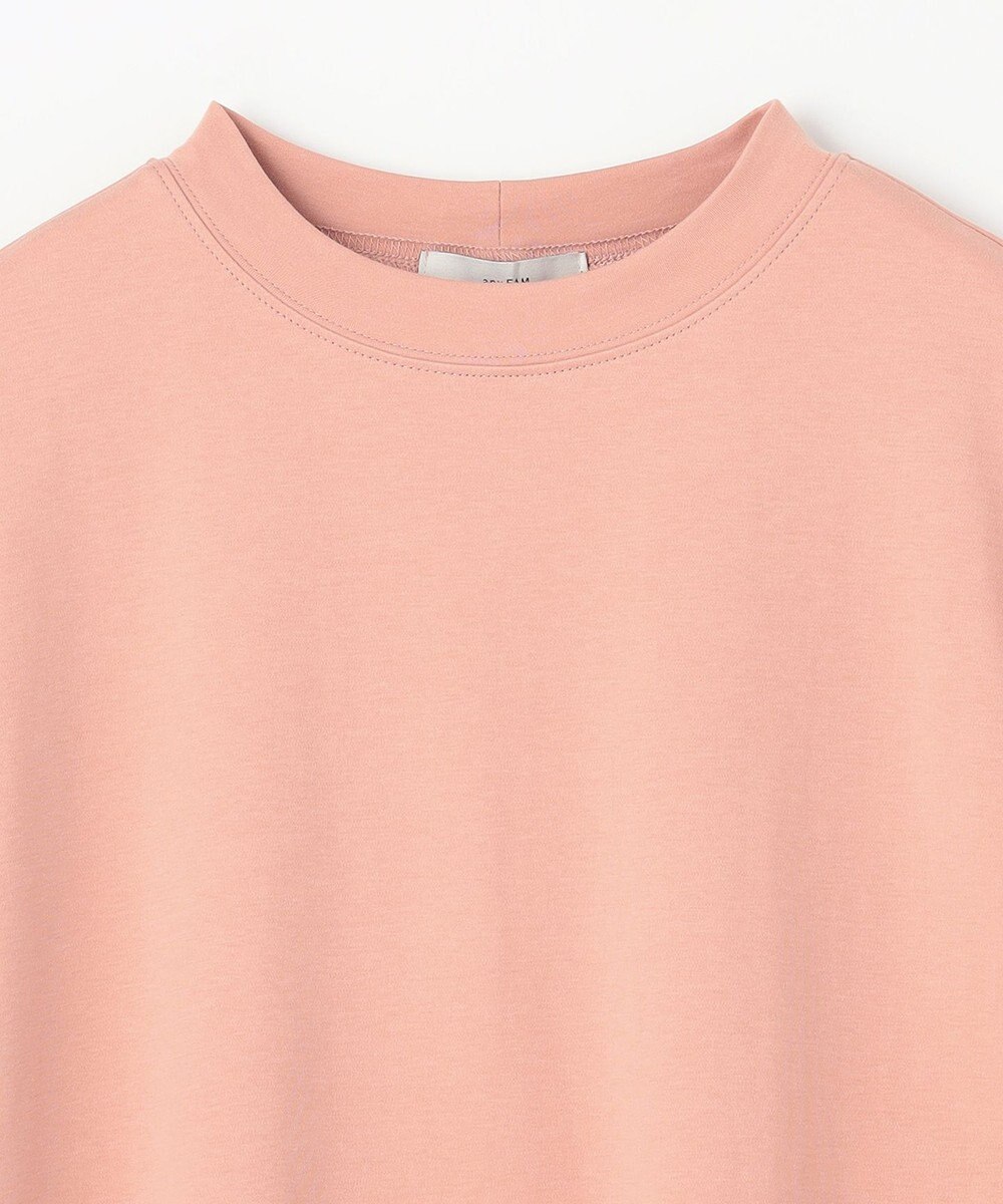 ANY 【UVケア/接触冷感】モックネックフレンチスリーブＴシャツ 