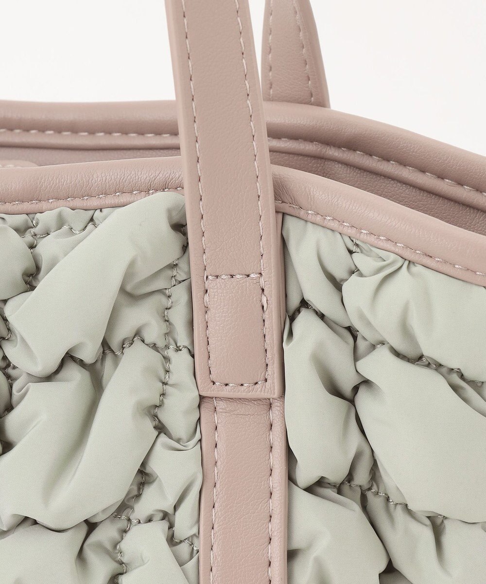 LA BAGAGERIE ポップコーンキルト2WAYトート Sサイズ 