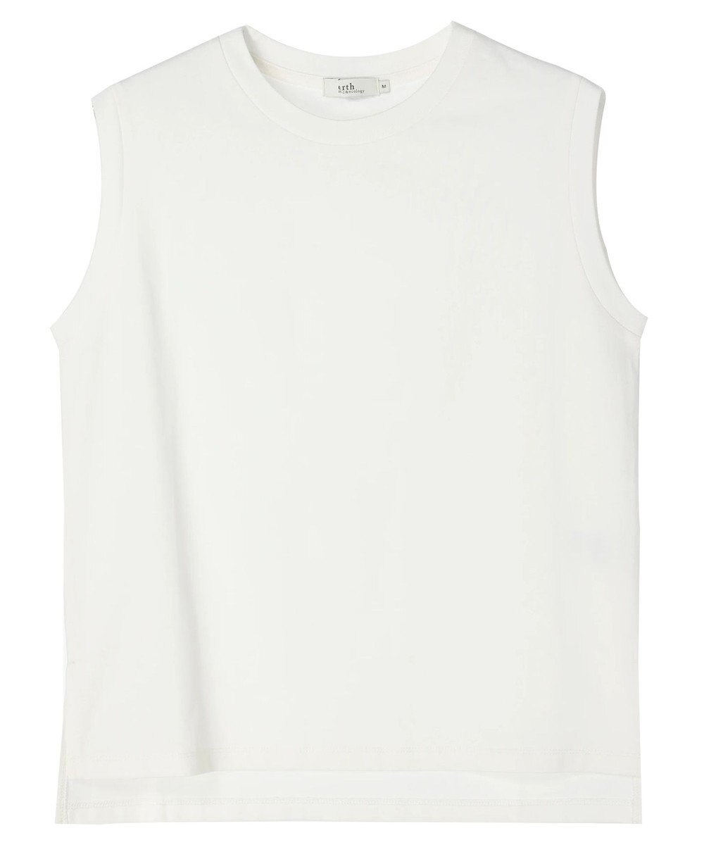 earth music&ecology ノースリーブカットソー（汗じみ防止） 