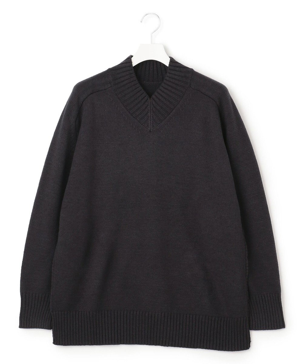 J.PRESS YORK STREET 【UNISEX】Vネックプルオーバー ニット 