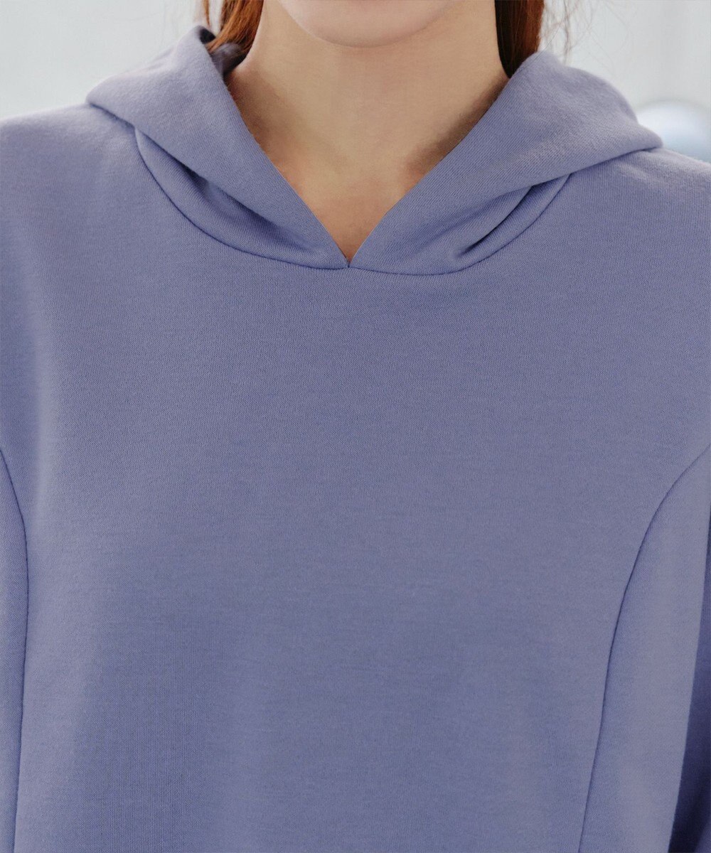 Tiaclasse 【洗える】裏毛バックフレアパーカー 