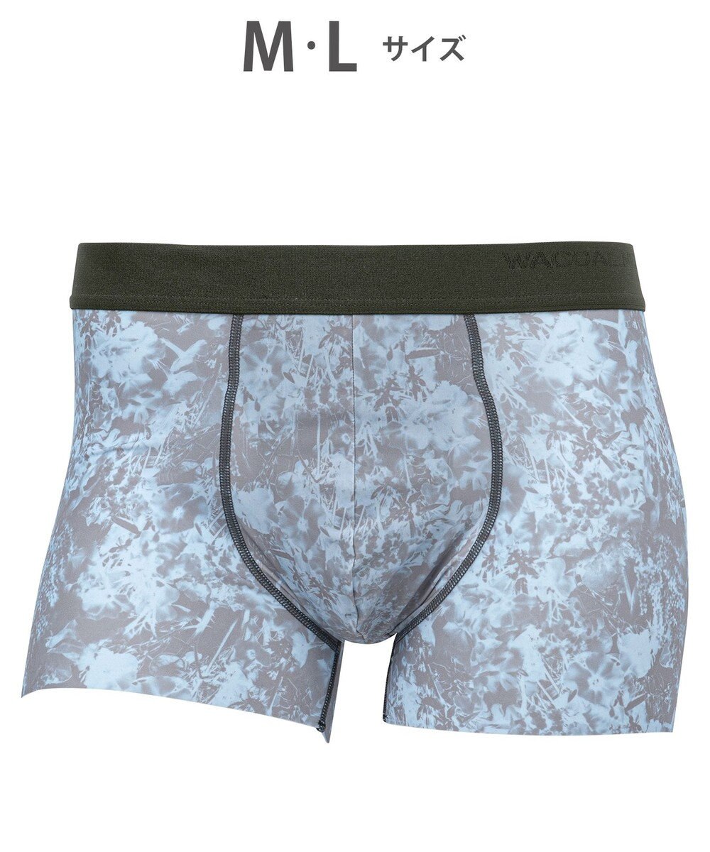WACOAL MEN WACOAL MEN ボクサーパンツ 【気持ちいいパンツ】 動いてもズレにくい フロントの安定性・快適性 フリーなカッティング（裾部分） なめらかな肌ざわり 前閉じ 下着 WT3429 /ワコールメン 