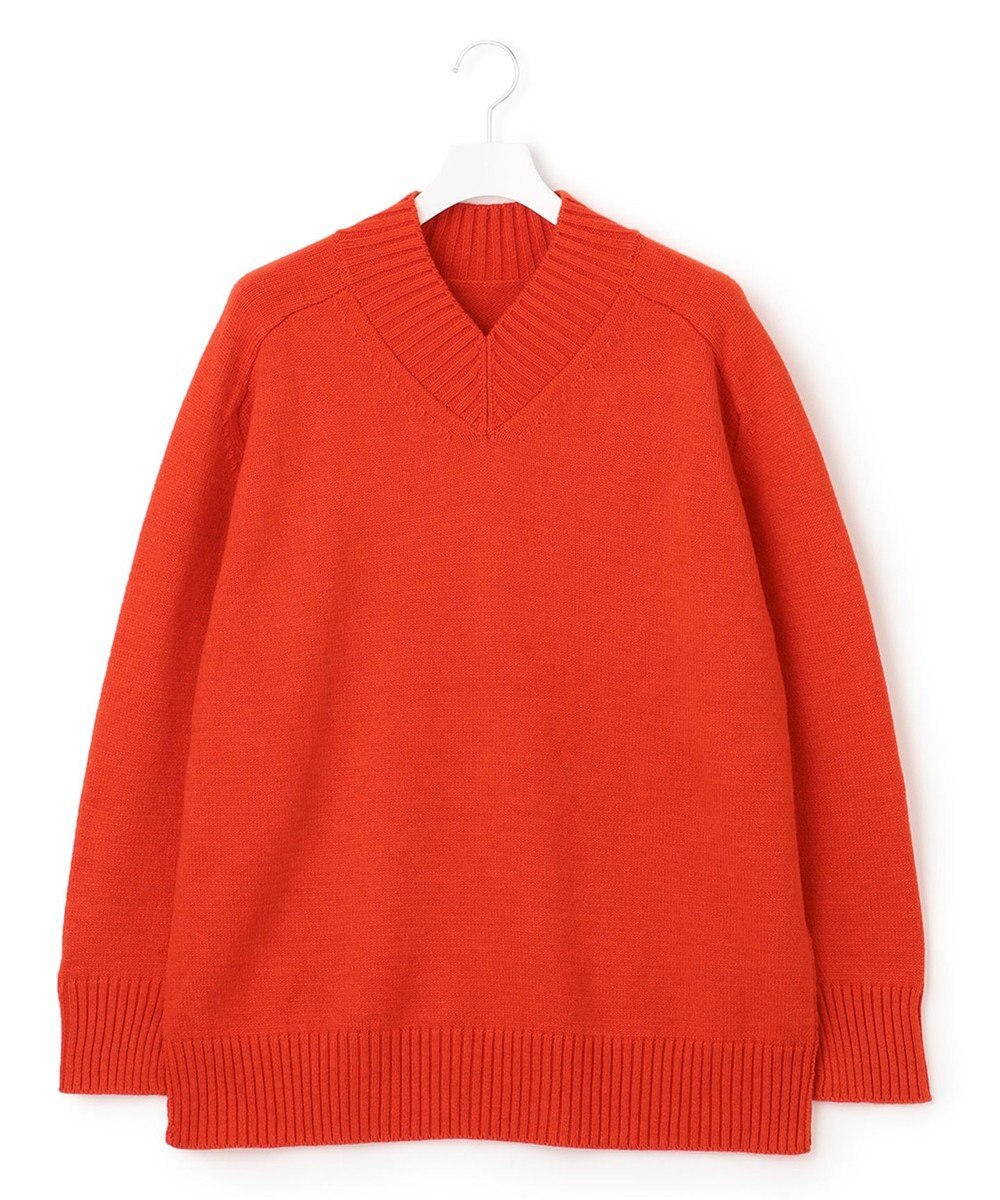 J.PRESS YORK STREET 【UNISEX】Vネックプルオーバー ニット 