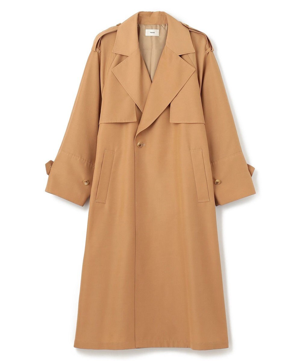 NAVE 【ReNAVE・セットアップ可/撥水加工/防シワ】ポリエステルタッサー コート 