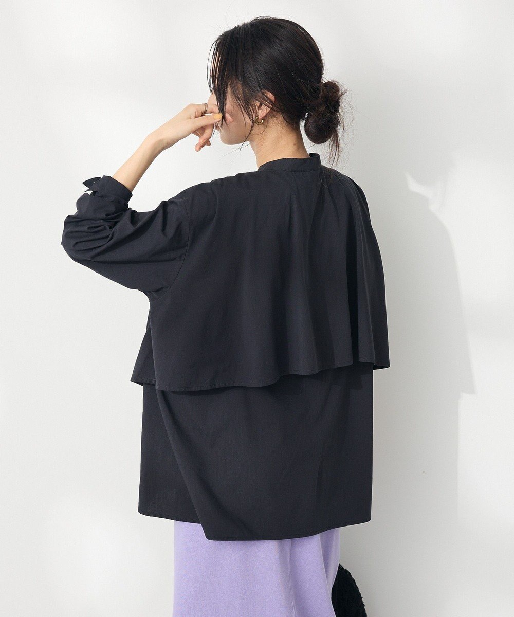 CRAFT STANDARD BOUTIQUE バックフリルシャツ 