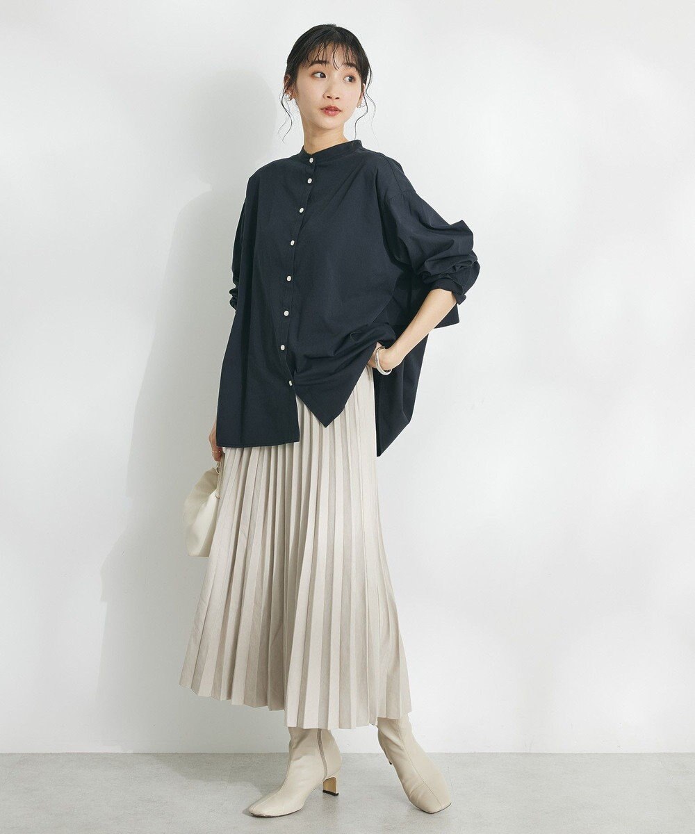 CRAFT STANDARD BOUTIQUE バックフリルシャツ 