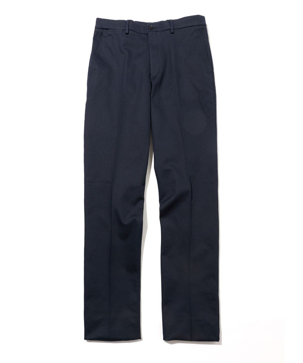 J.PRESS MEN 端正で快適【ストレッチ / オンオフ兼用】トリコチン ステムテーパード パンツ_26年モデル 